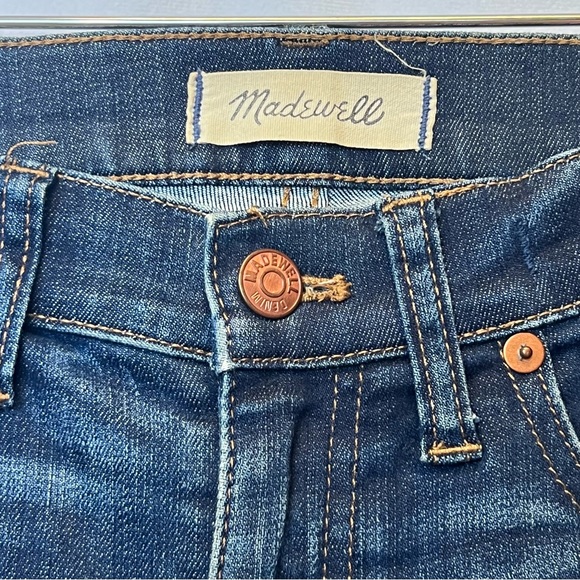 Madewell Women’s “Skinny Skinny” Dark Denim Jeans Pants - Picture 11 of 13